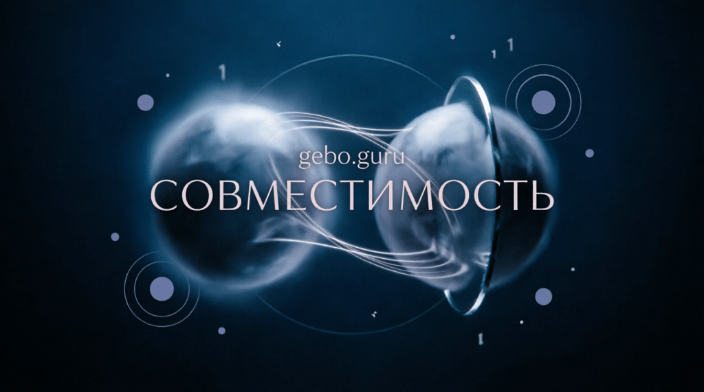 Интенсив «Совместимость: базовый разбор»